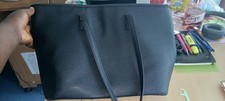 Esprit Damen Tragetasche schwarz Kunstleder S...