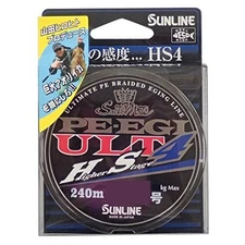 SUNLINE Saltimate PE Egi ULT HS4 240 Meters (240 m)  No. 0.6  9.9 lbs (4.5 kg)