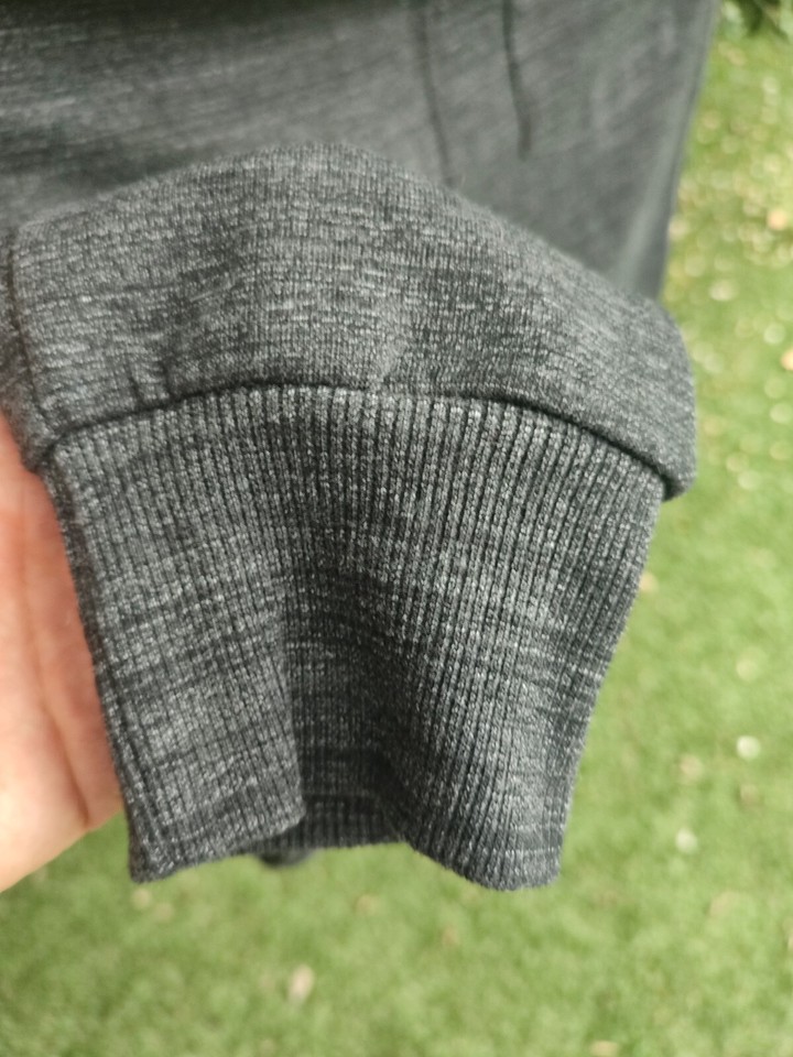 Men's Primark Workout Technical Zip joggers S 3032" Waist Grey