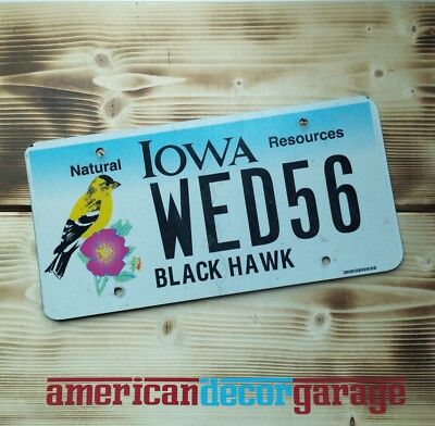 USA Nummernschild/ Kennzeichen/license plate/wildlife*Iowa Natural Resources*