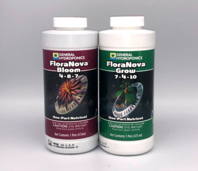 General Hydroponics Bundle FloraNova Bloom & Grow - 1 Pt