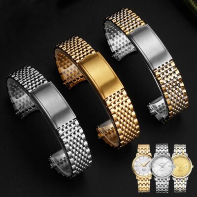 18 19 20mm Stainless Steel Watch Band Strap For Omega De Ville 424 Bracelet Tool
