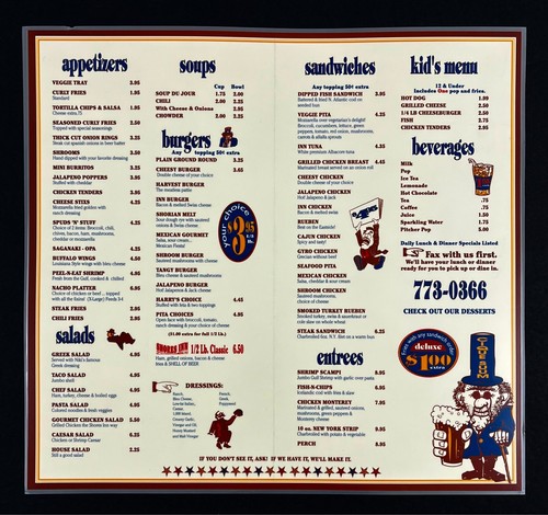 1990s Shores Inn St Clair Michigan Cique Sum Vintage Retro Restaurant ...