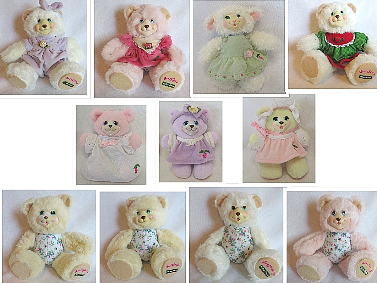 World of Miniature Bears バレリーナぬいぐるみ Retired Fisher-Price BRIARBERRY BEARS 10