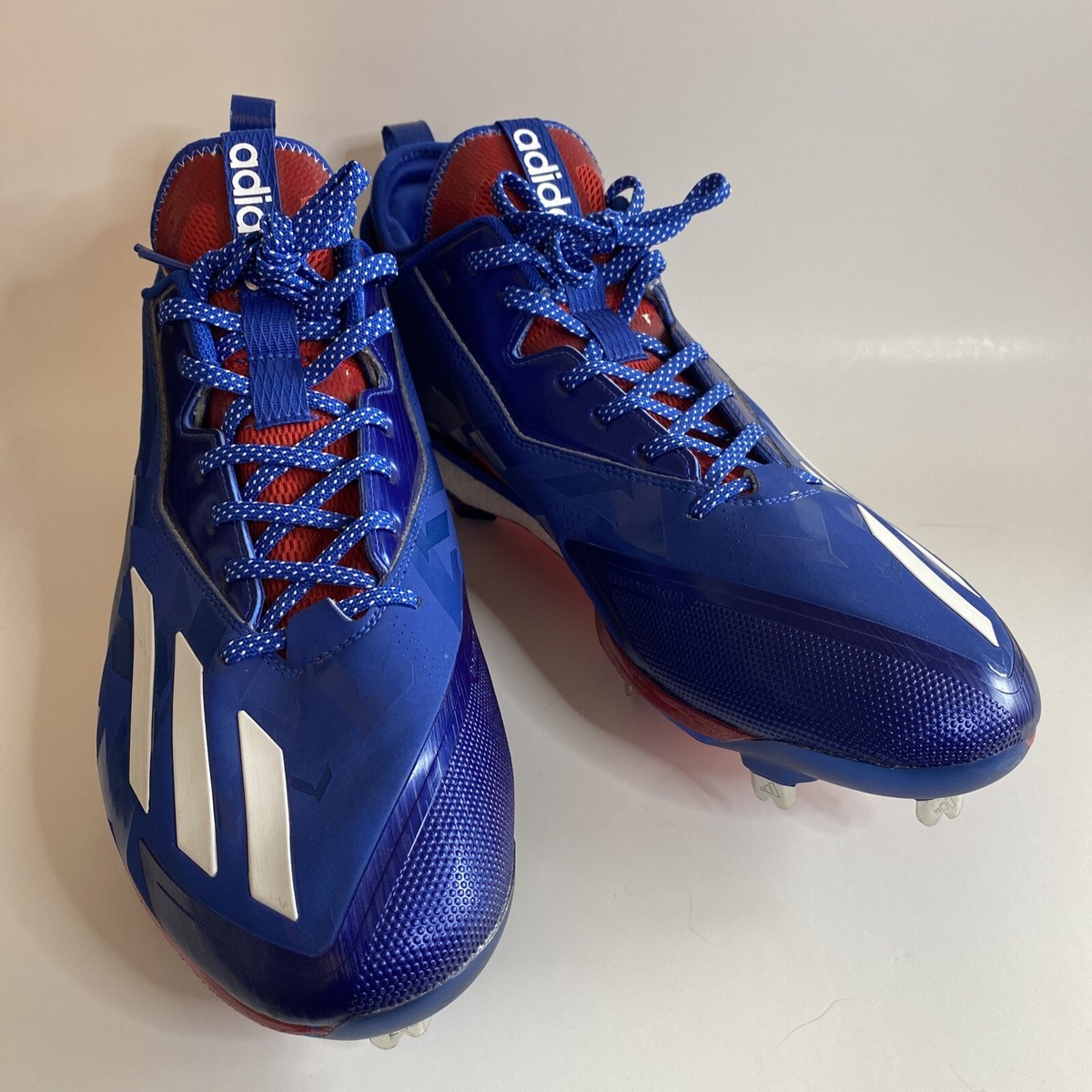 NEW Adidas Boost Icon Metal Baseball Cleats Mens Sz 14 Kris