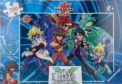   Ravensburger 200 XXL Teile Bakugan Battle Brawlers Puzzle Anime Selten NEU  