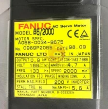 One FANUC A06B-0034-B675 Servo Motor A06B0034B675