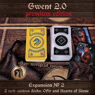 Gwent cards 2.0 - Witcher - 2 custom decks - Ofir and Hearts of Stone