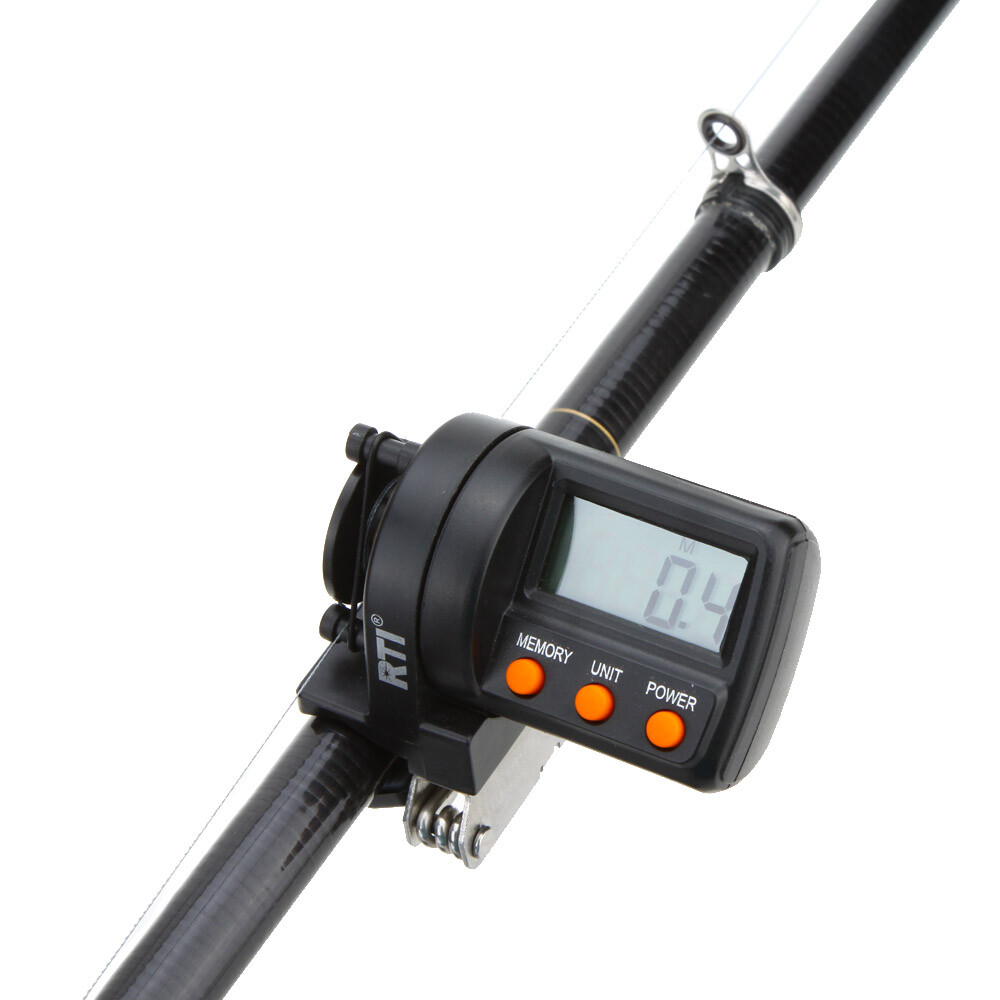 RTI Digital Fishing Line Counter LED Screen Spooler Depth