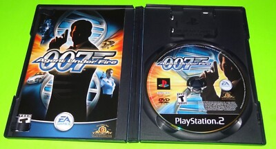 James Bond 007 Agent Under Fire PS2 PlayStation 2 + Reg Card