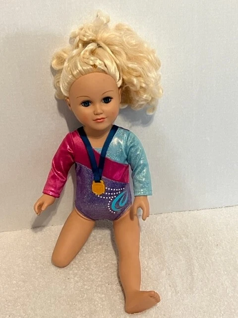 Doll Cititoy 2013 GS125 Amputated Gold Metal Olympic Leg Blonde