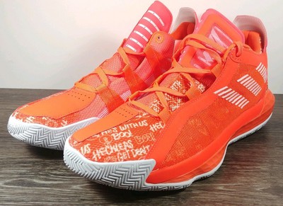adidas orange basketball shoes
