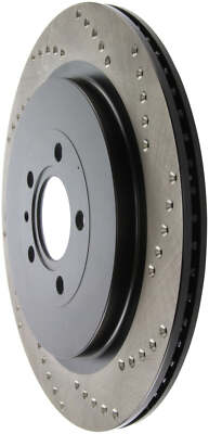 ST Prem High Carbon L Rear Disc Dr Br Rotor Fits 13-14  Mustang/Shelby GT500