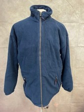 Result Men's Blue Fleece Jacket Full Zip Windproof Size M
