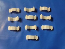 10 3D Printed Body Clips Compatible with AFX TOMY 1.5 Mega G Slot Car Chassis