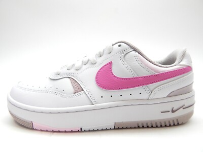 NIKE WOMEN'S GAMMA FORCE WHITE PLAYFUL PINK SHOES FZ3613 100 SIZE