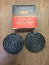 1932-1948 FORD AND MERCURY SLIP ON PEDAL PADS(PAIR) NOS P-101 MADE IN THE USA