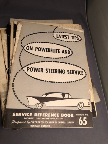 Lot 12 Chrysler Service Reference Books various topics car automotive - Picture 12 of 16
