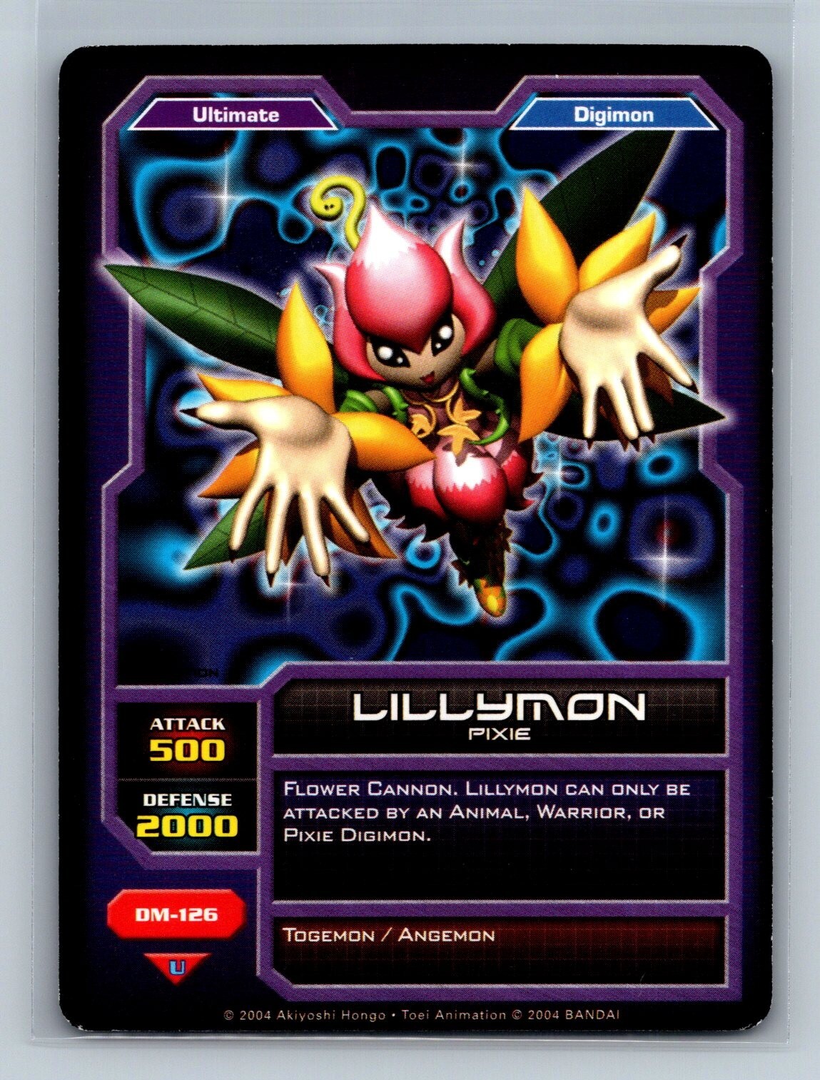 Digimon CCG - Lillymon DM-126 - Bandai Hybrid Warriors Booster