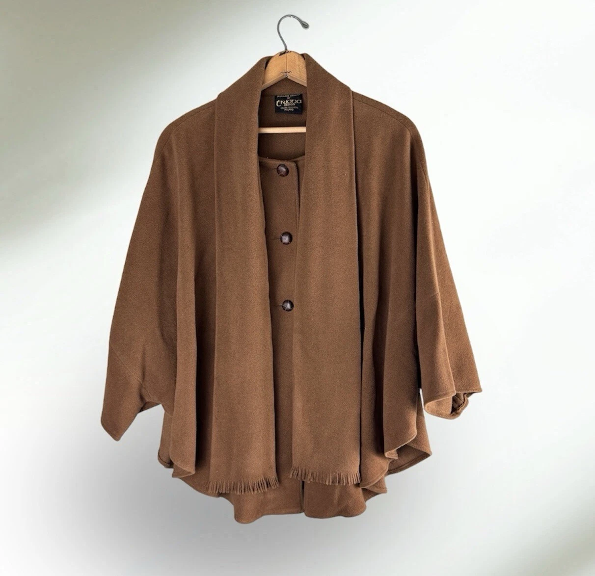 Triona Design Donegal Trisha 100% Wool Cape Poncho Made In Ireland
Opens in a new window or tab