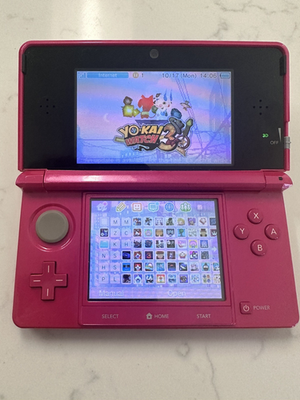 Nintendo 3DS - Pink[w/ BOX]- 256GB - 100+ Games - English | eBay