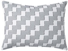 DONNA KARAN DKNY Step Up Black & White Pillow Case - Pillowcase - RRP £25