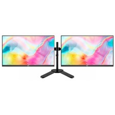 2x Dell S2722DC 27" QHD USB-C Monitor with Dual Arm Stand