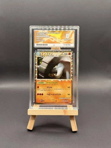 2009 POKEMON JAPANESE HEARTGOLD COLLECTION 1ST EDITION #046 DONPHAN-HOLO Ace 8