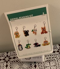 Target Animal Pony Beads Kit Eight Keychain Projects Brand New Dog Penguin Bear