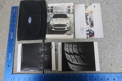 Ford Fusion Owner's Manual 2014 Book Set 14 Free Shipping OEM OM7