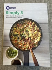 Weight Watchers Healthy Kitchen SIMPLY 5 Cookbook - 125 Dishes Recipes 2019, SC