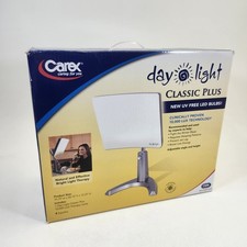 Carex DL93011 Day-Light Classic Plus SADD Therapy Lamp Full Spectrum 10,000 LUX
