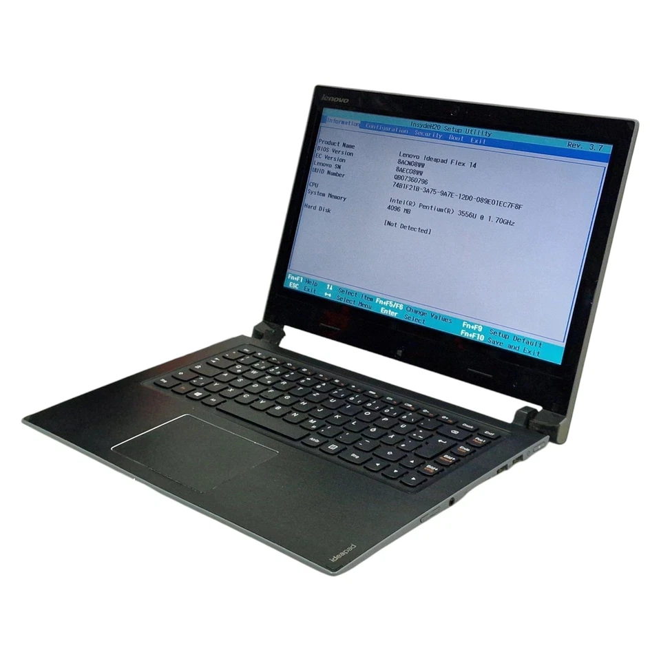 Lenovo IdeaPad Flex 14 Écran Tactile/Sans Ram/Sans Disque Dur/Défectueux #BF238 - Photo 3/4