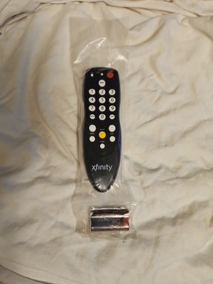 XFINITY COMCAST DTA REMOTE CONTROL black  W/ BATTERIES BRAND NEW IN PACKAGE