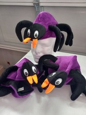 Eeekkk 3 Scary Spider Hats For Adults Halloween Dress Up