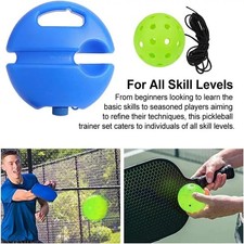 Solo Tennis Trainer Rebound Ball with String Practice Rebounder Solo TrainingKit