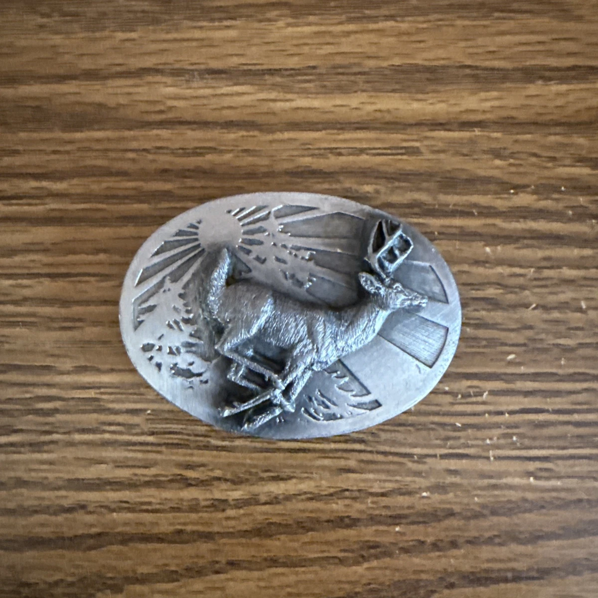 Boucle De Ceinture Bald Eagle 1986 Siskiyou Buckle Company - Résine USA