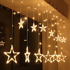 Christmas Window Light Twinkling Star Lights Christmas LED Fairy Lights for Xmas