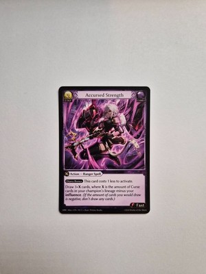 Grand Archive: Mercurial Heart - Accursed Strength (Alter) #192 | eBay