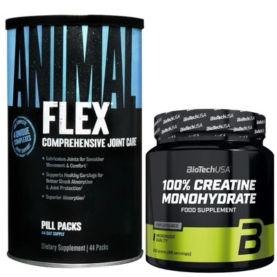 Universal Nutrition Animal Flex 44 Packs, Vitamin Komplex + Creatine 300 gr - Bild 1 von 2