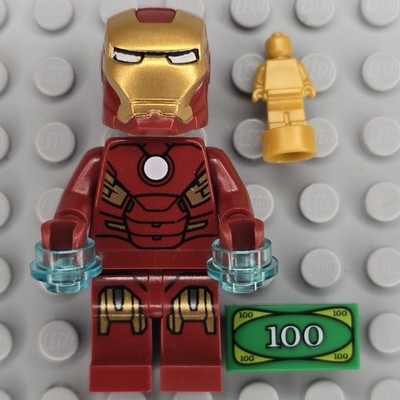 Lego Marvel Super Heroes Minifigure SH0036 Iron Man Mark 7 Armor