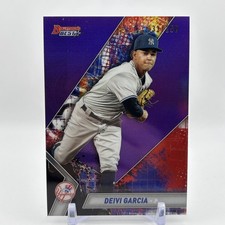 2019 Bowman's Best Top Prospects Purple Refractor /250 Deivi Garcia #TP-26