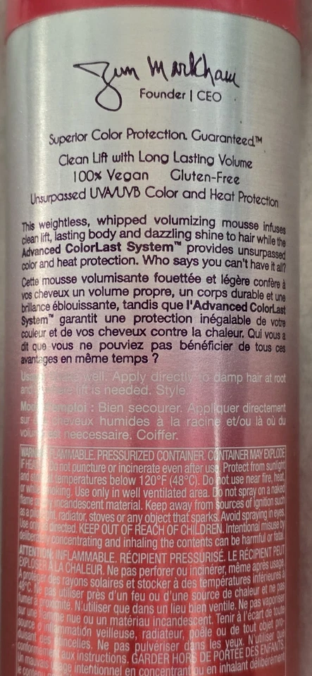 ColorProof Lift It Mousse Color Protect Root Boost 9 OZ Nuevo Foto 4 de 4