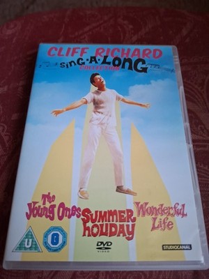 Cliff Richard Sing-A-Long Collection DVD Young Ones / Summer Holiday /Wond.Life