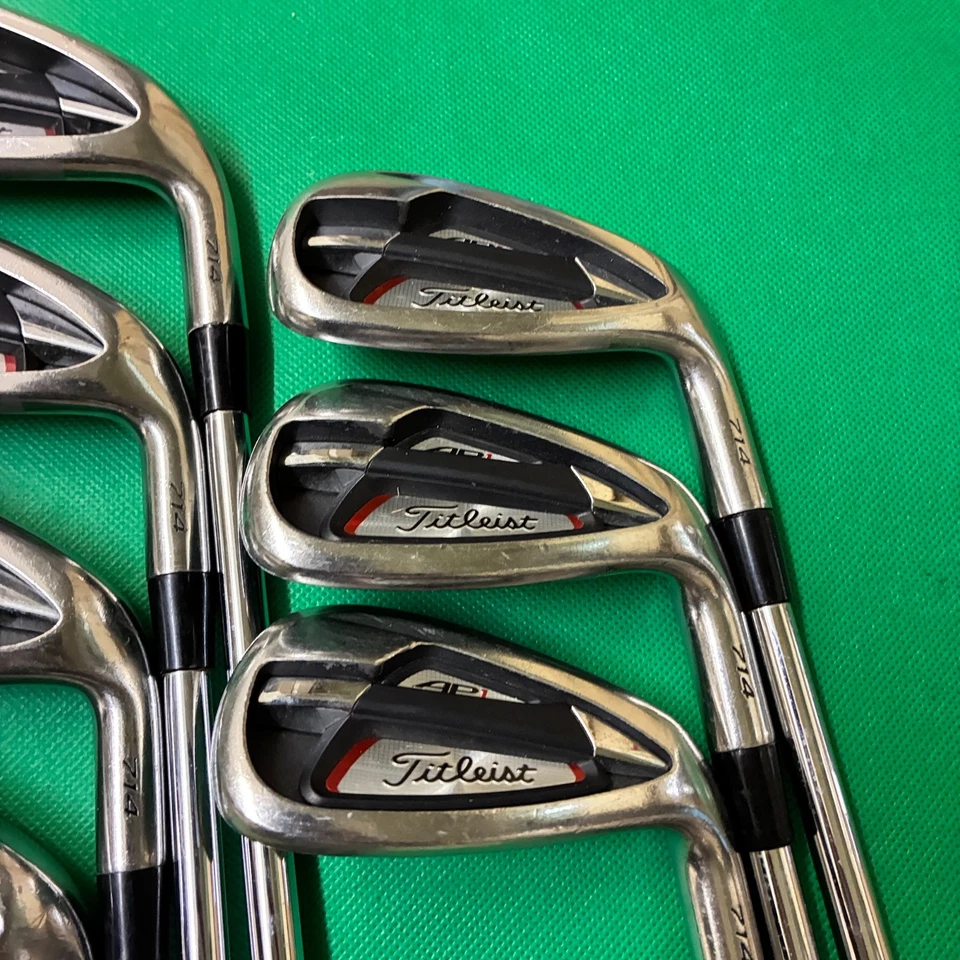 Titleist AP1 714 Iron Set 7pcs 4-Pw Flex S Stiff Dynamic Gold S200 - Image 4 of 4
