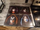 VTG KISS 1978 Solo Albums Vinyl LP Set (4) WITH POSTERS (4) Promos  IN VG