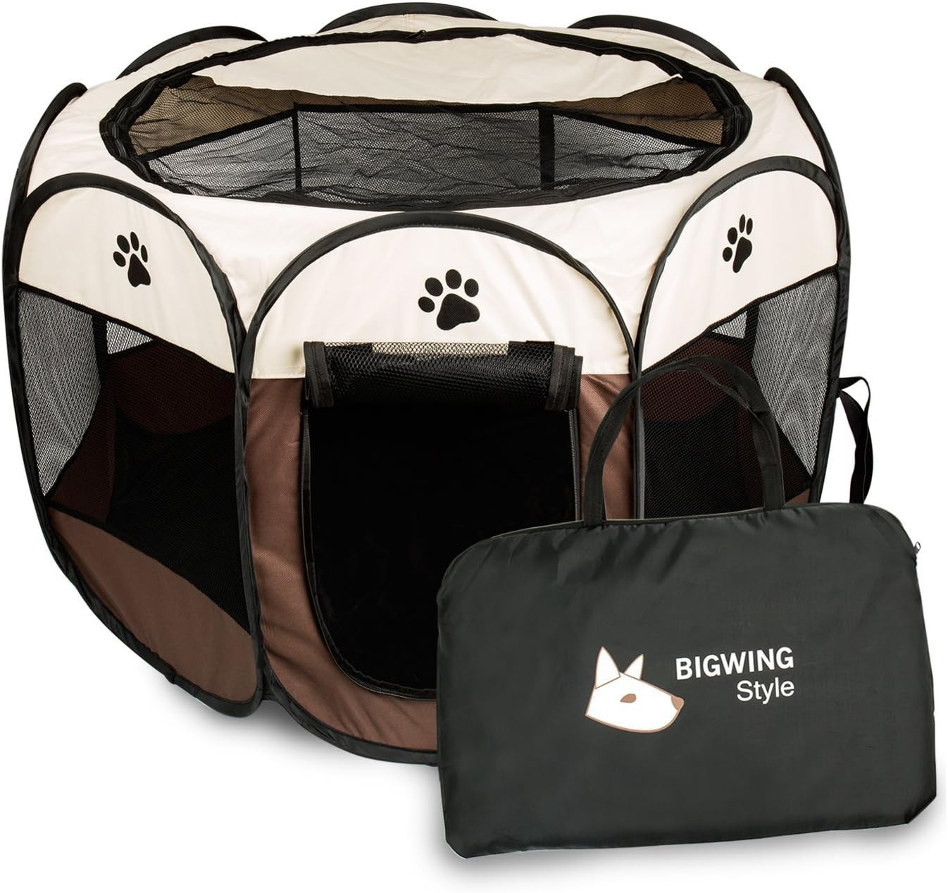 Recinto per Cani Taglia Grande Esterno e Interno - Box Cuccioli Robusto