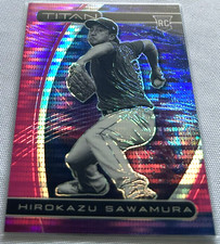 2021 Chronicles Titan Baseball Hirokazu Sawamura Boston Red Sox Pink Pulsar RC