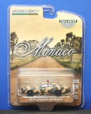 1/64 Greenlight 1978 Dodge Monaco - Hazzard County Camouflage Sheriff Patrol