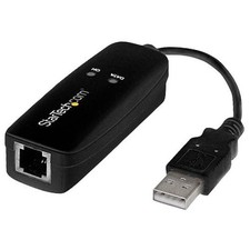 StarTech USB 2.0 Fax Modem, 56K V.92, Computer/Laptop, TAA USB56KEMH2 